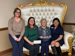 The 2025 Powering Possibilities grant winner is CASA volunteer, Julie Berry